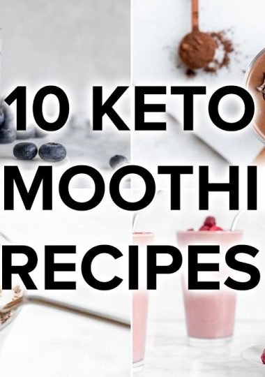 10 Best Keto Smoothie Recipes [Low-Carb Shakes]