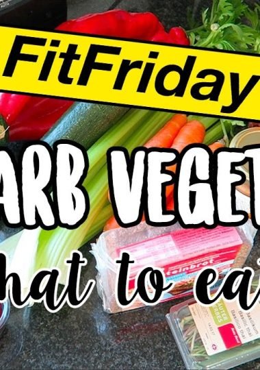 LOW CARB VEGETARIAN What To Eat? #FitFriday